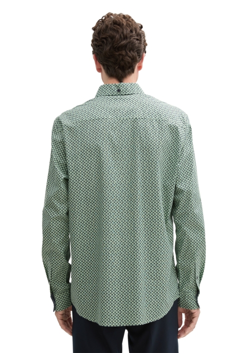Tom Tailor printed stretch shirt